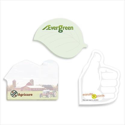 Picture of Souvenir® Sticky Note™ 4" x 3" Die Cut Pad, 50 sheet