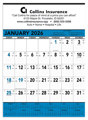 Rely on this giant planner to keep you on track