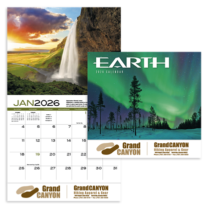 Let this calendar's imagery of unique natural phenomena keep you intrigued all year long