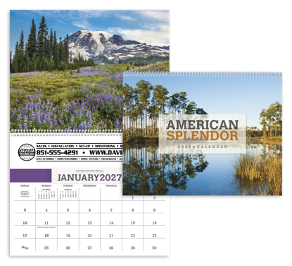 Dazzling scenery brings the outdoor world directly to a home or office.