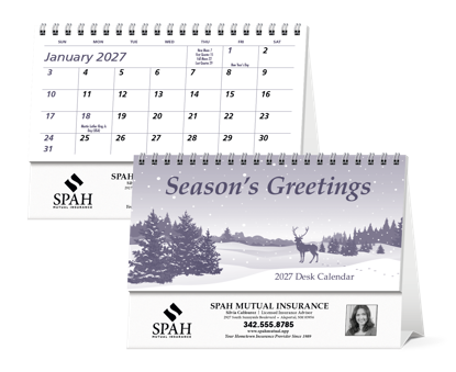 This calendar is an inexpensive way to get your ad noticed all year long.