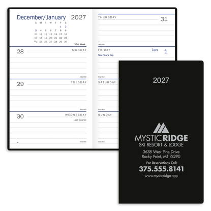 This convenient planner is a perfect thank-you for customers.